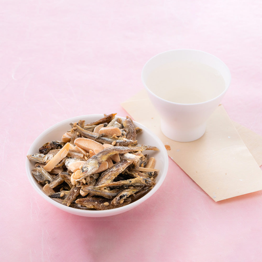 弥蔵の逸品 減塩 ごまいりこ&アーモンド