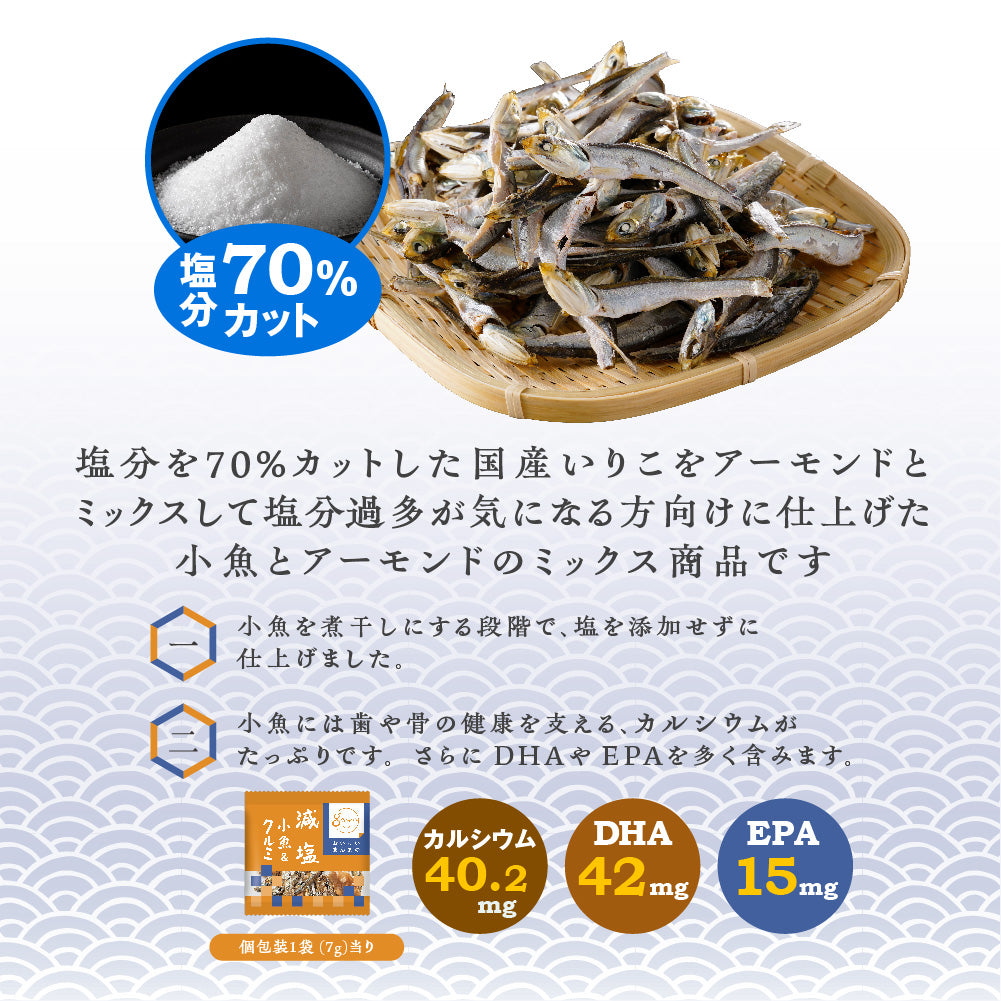 2025夏休み 減塩小魚クルミ 徳用BOX 超ボリュームセット