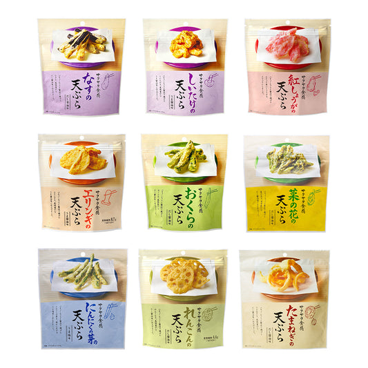 天ぷら盛合せ9種