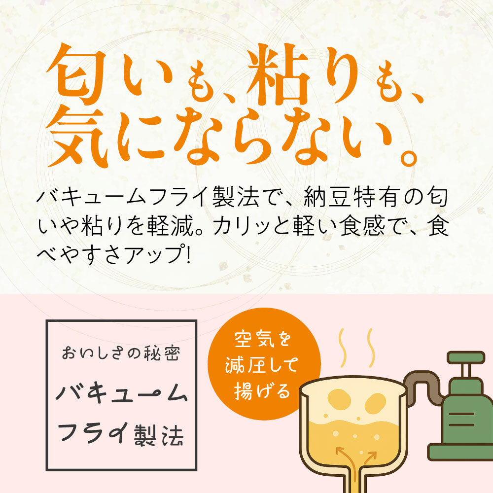 大豆習慣 納豆と柿の種