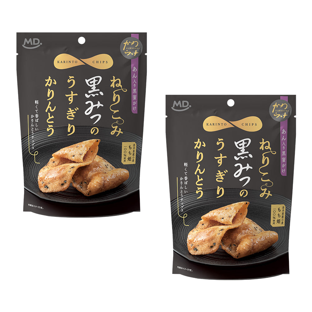 ねりこみ黒みつのうすぎりかりんとう
