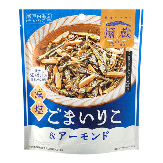 弥蔵の逸品 減塩 ごまいりこ&アーモンド