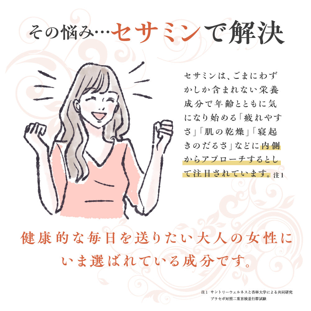 からだプラン ひとくちセサミン 黒蜜きなこ