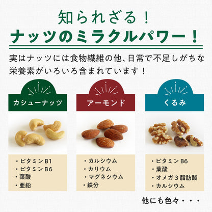 【平袋】無塩ナッツミックス