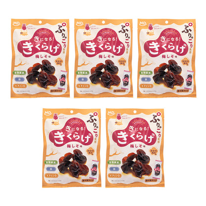 広告限定 きになるきくらげ 梅しそ味 5袋セット