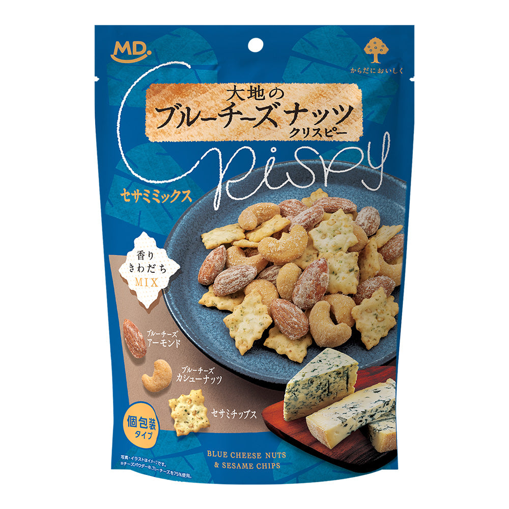 大地のブルーチーズナッツクリスピー セサミミックス