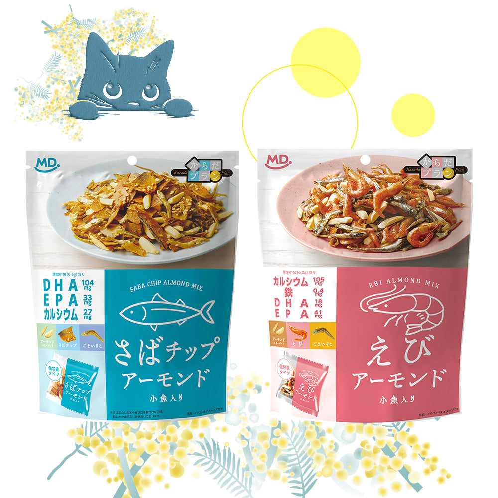 からだプラン海鮮シリーズ(さば＆えび) お試しネコポスセット