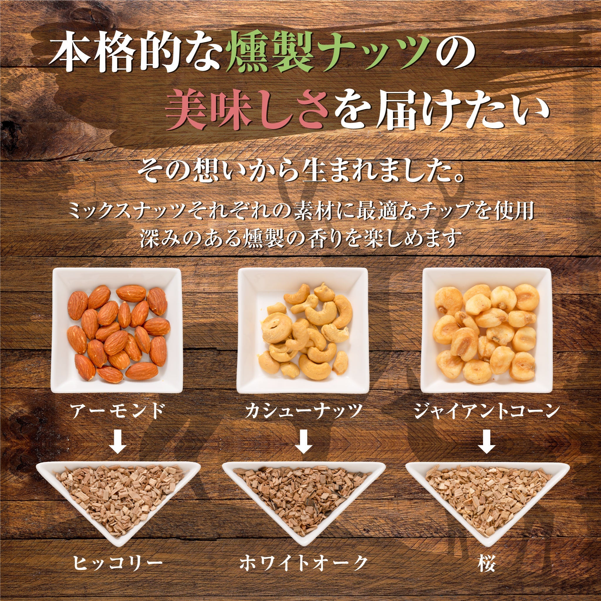 森の燻製ナッツミックス